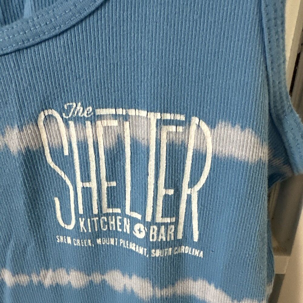 Shelter Kitchen Bar Tank Top South Carolina Women's Large Tie Dye